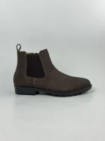 Hudson Zip Chelsea Boots - Brown - Image 2