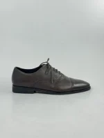 Harrison Cap-Toe Oxford Shoes - Brown - Image 3