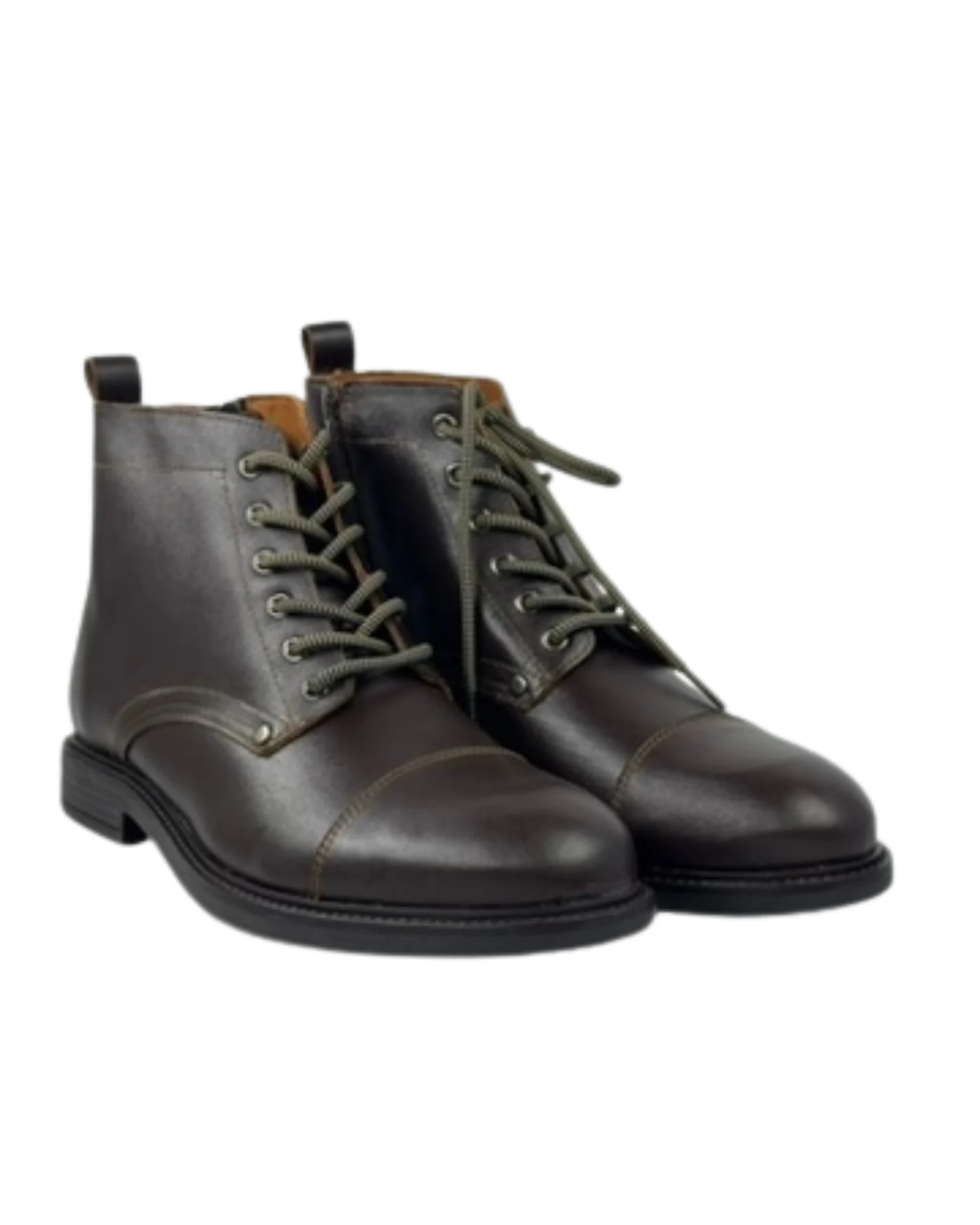 Ryder Cap-Toe Lace-Up Boots Ryder Cap-Toe Lace-Up Boots - Image 1