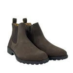 Hudson Zip Chelsea Boots - Brown