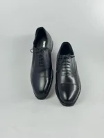 Harrison Cap-Toe Oxford Shoes - Black - Image 4
