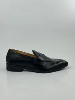 Grant Classic Penny Loafers - Black - Image 2