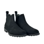 Hudson Zip Chelsea Boots - Black