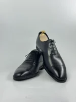 Alden Cap-Toe Oxford Shoes - Black - Image 5