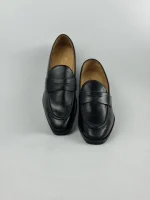 Grant Classic Penny Loafers - Black - Image 4