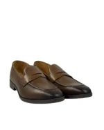 Grant Classic Penny Loafers - Brown