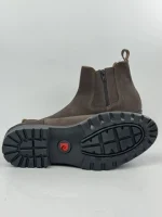 Hudson Zip Chelsea Boots - Brown - Image 5