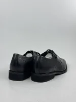 Classic Derby Dress Shoes - Black - Image 5