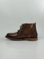 Classic Brown Lace-Up Ankle Boots - Image 5