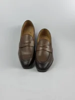 Grant Classic Penny Loafers - Brown - Image 5