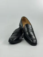 Grant Classic Penny Loafers - Black - Image 5
