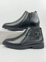 Classic Zip Chelsea Boots - Black - Image 4