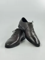Harrison Cap-Toe Oxford Shoes - Brown - Image 4