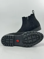 Hudson Zip Chelsea Boots - Black - Image 5