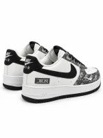 Monogram Contrast Low-Top Sneakers - Image 4