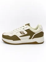 Retro Court Olive Sneakers - Image 3