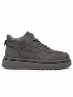Heritage Platform Boots - Dark Grey - Image 3