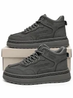 Heritage Platform Boots - Dark Grey - Image 4