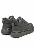 Heritage Platform Boots - Dark Grey - Image 5