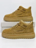 Heritage Platform Boots - Camel Brown - Image 5