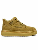 Heritage Platform Boots - Camel Brown - Image 3