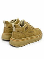 Heritage Platform Boots - Camel Brown - Image 4