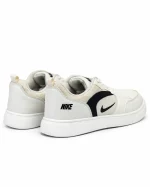 Court Street Low-Top Sneakers – White - Image 4