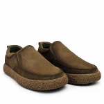 Heritage Slip – Olive Brown