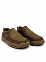 Heritage Slip – Olive Brown