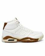 Court High-Top Sneakers – Brown - Image 2