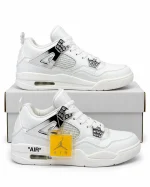 Nike Air Jordan 4 – White - Image 5