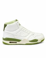 Court High-Top Sneakers – Olive Green - Image 2