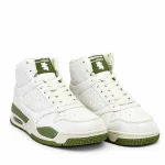 Court High-Top Sneakers – Olive Green